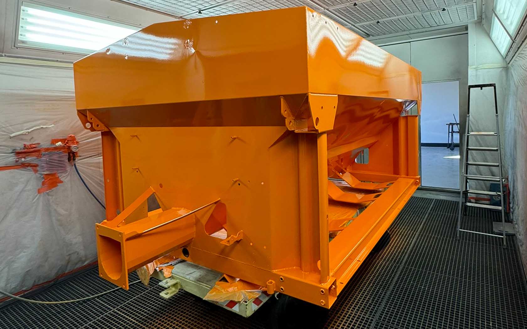 Pucher Lackiererei Gerstetten - Leistungen – Industrielackierung